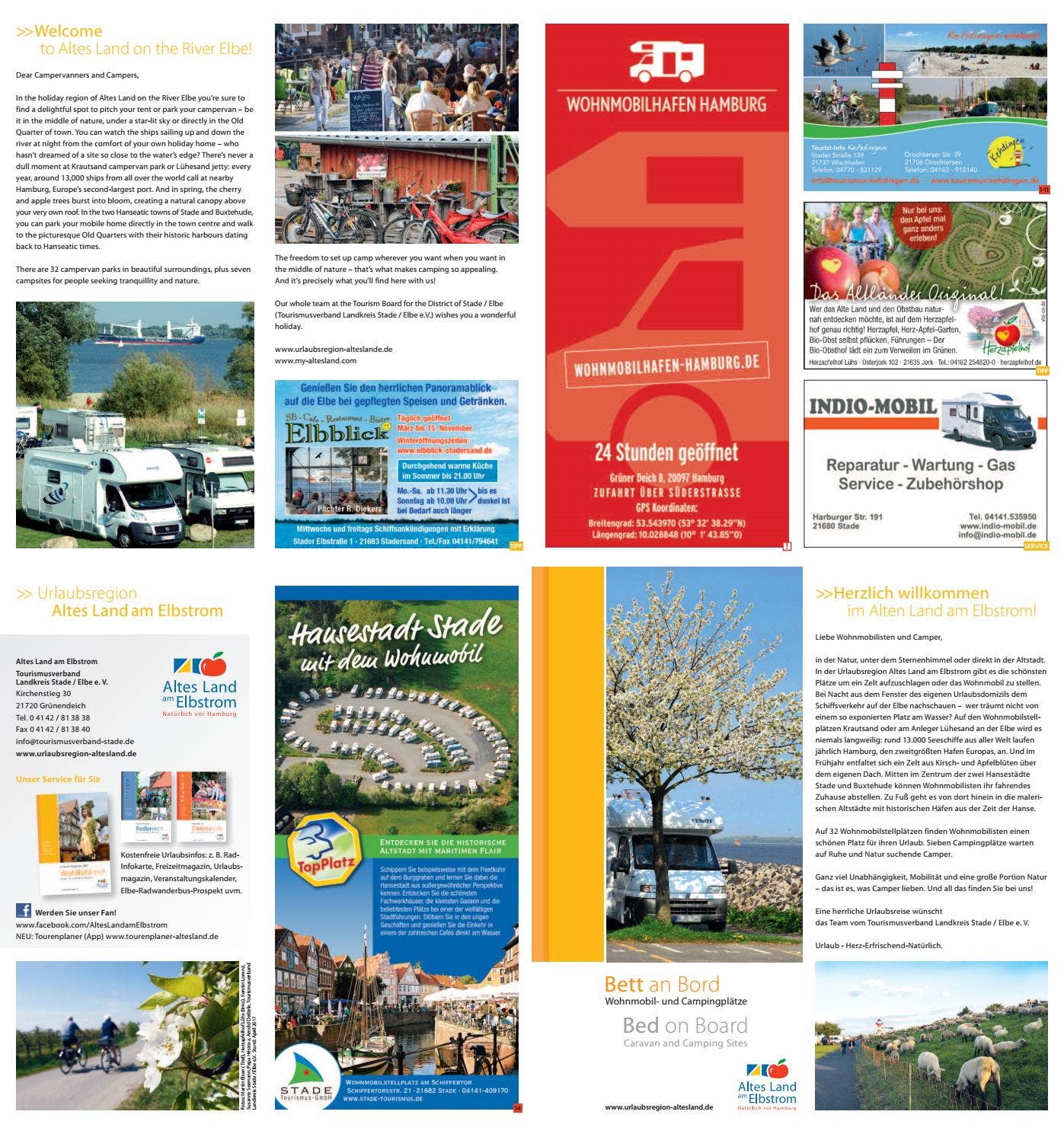 Campingflyer 2017 web by Urlaubsregion Altes Land am Elbstrom - Issuu