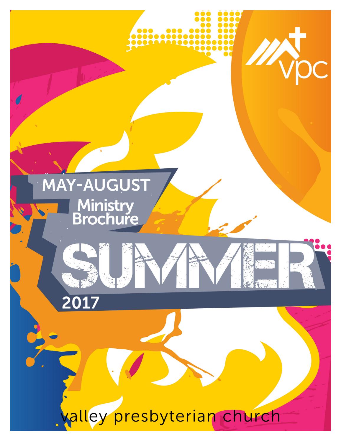 May aug 2017 ministry catalog by Valley Presbyterian Church Issuu
