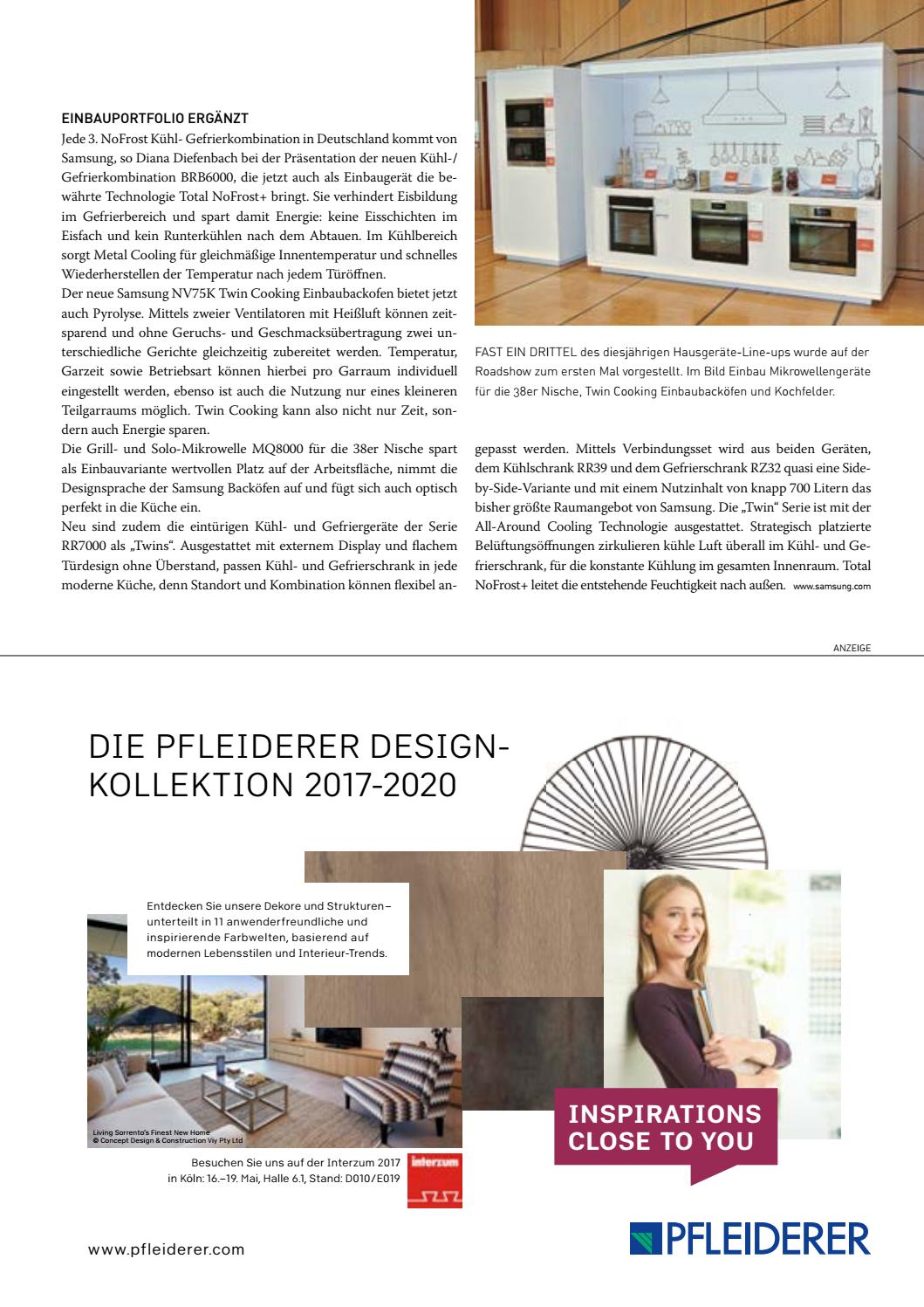 küche + architektur 2/2017 by Fachschriften Verlag - Issuu
