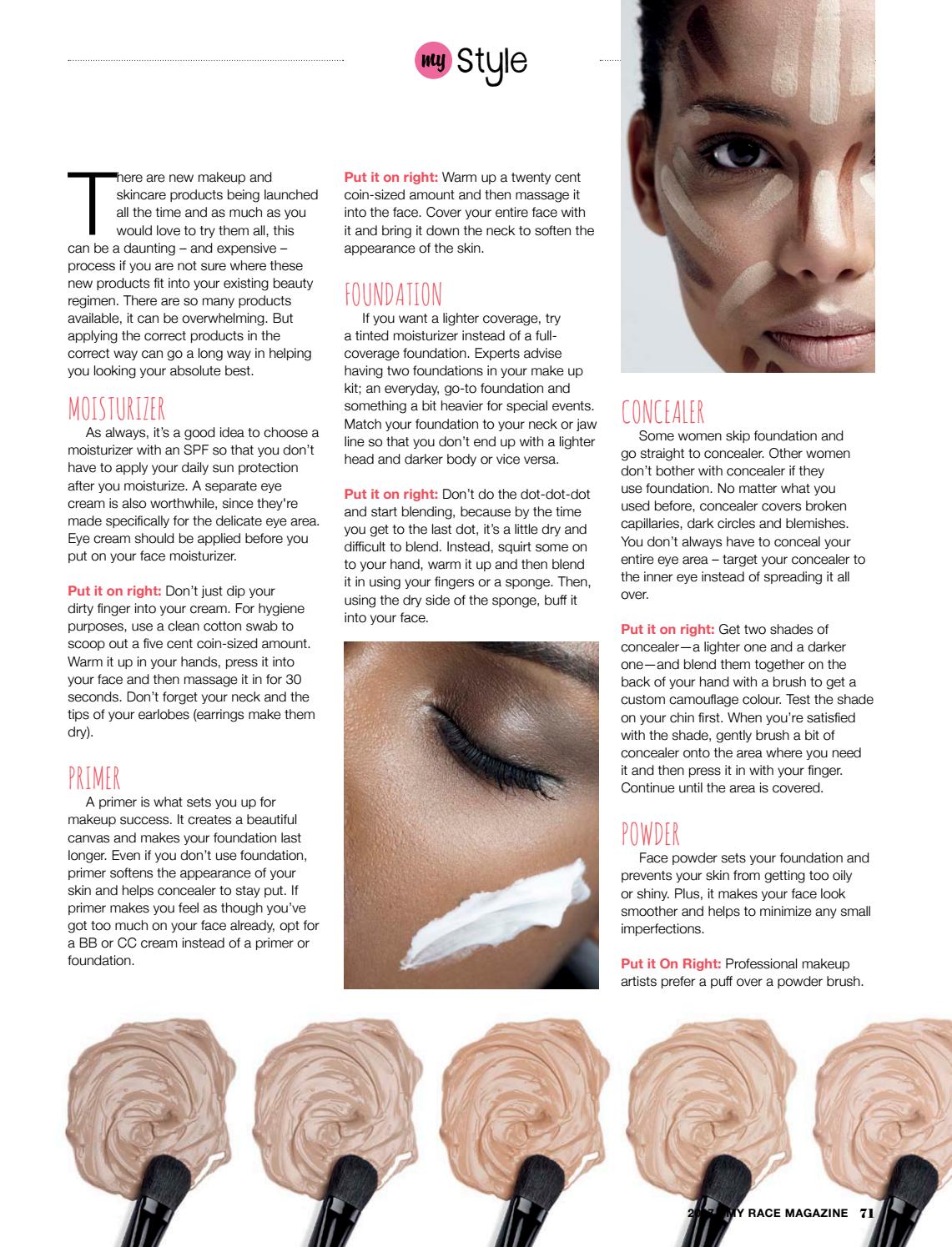 eye cream then moisturize