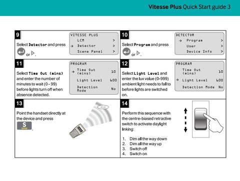 CP electronics Vitesse Plus Pre-set Configurations v2.1 第 6 页