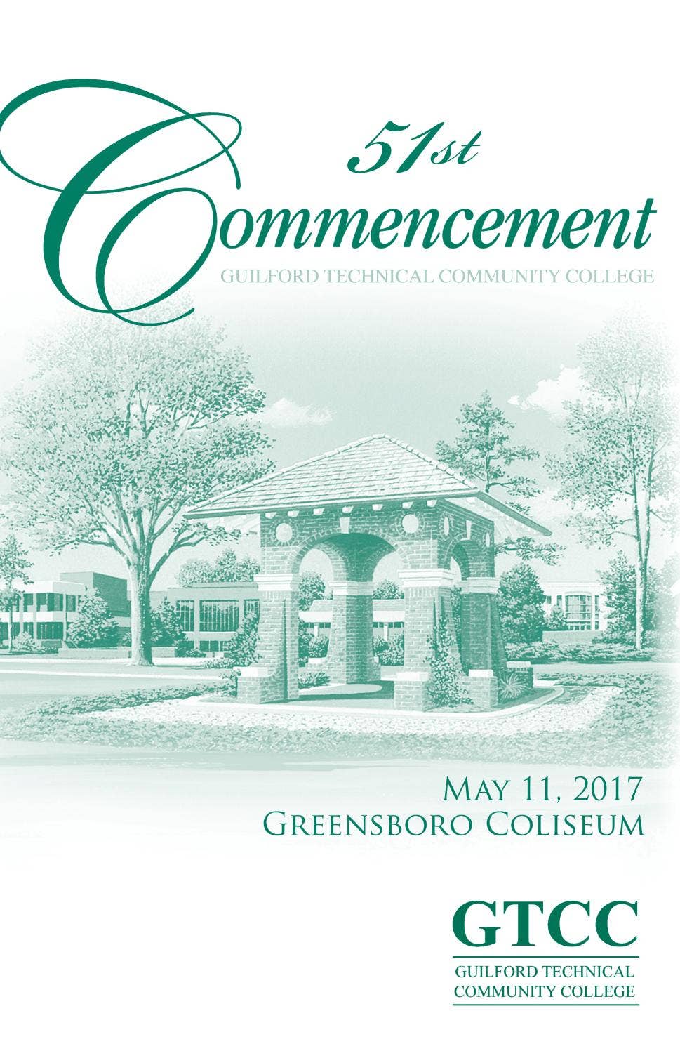 GTCC 2017 Commencement Program by Guilford Technical Community College