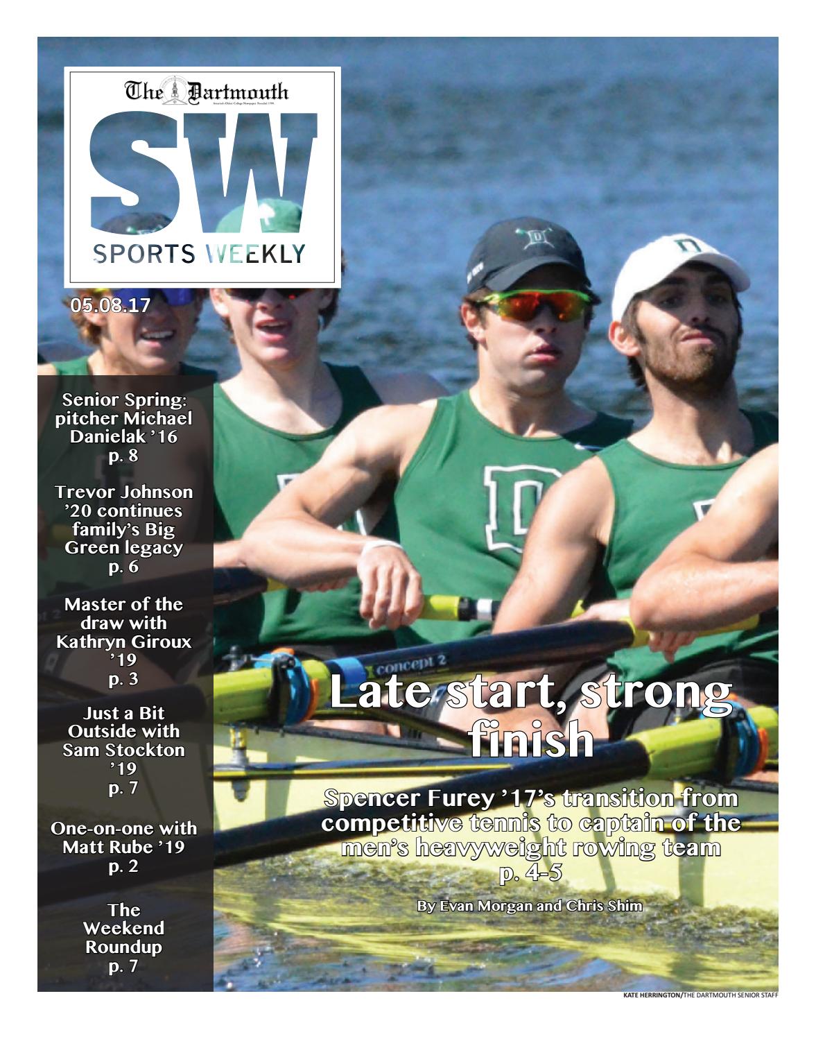The Dartmouth Sports Weekly 5/8/17 by The Dartmouth Newspaper Issuu