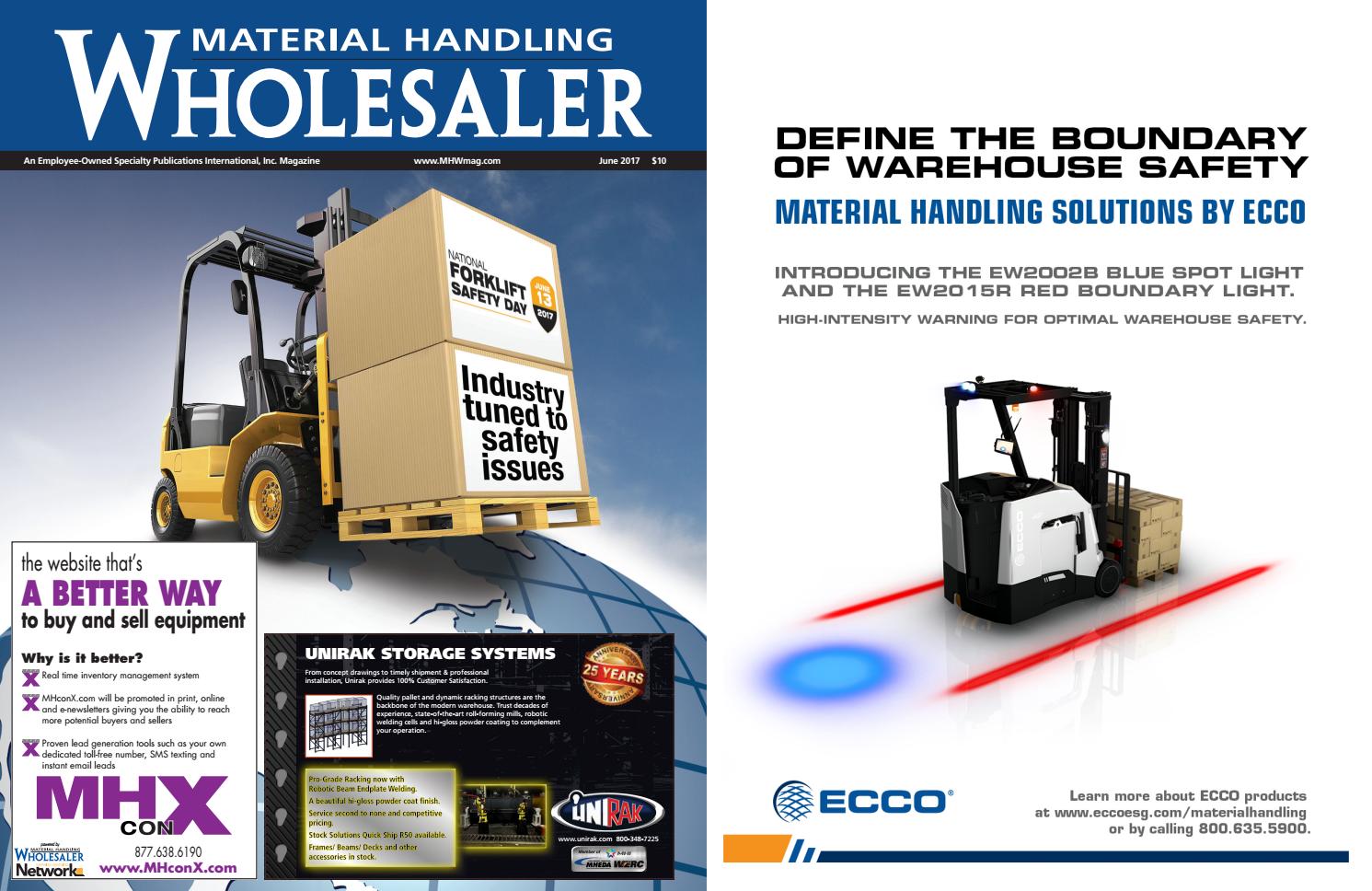 June 2017 Material Handling Wholesaler by Material Handling Wholesaler