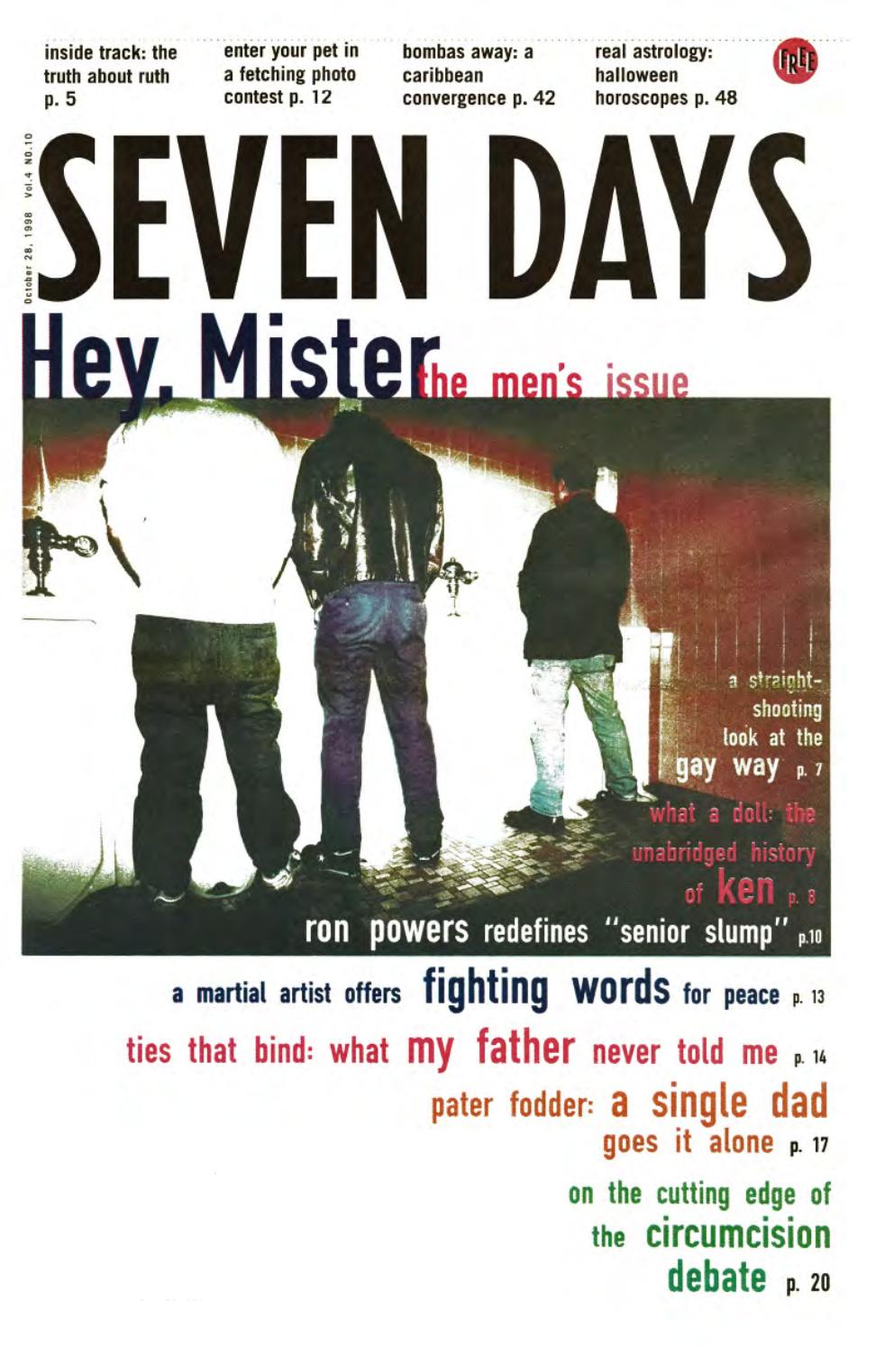 Seven Days, October 28, 1998 by Seven Days - Issuu