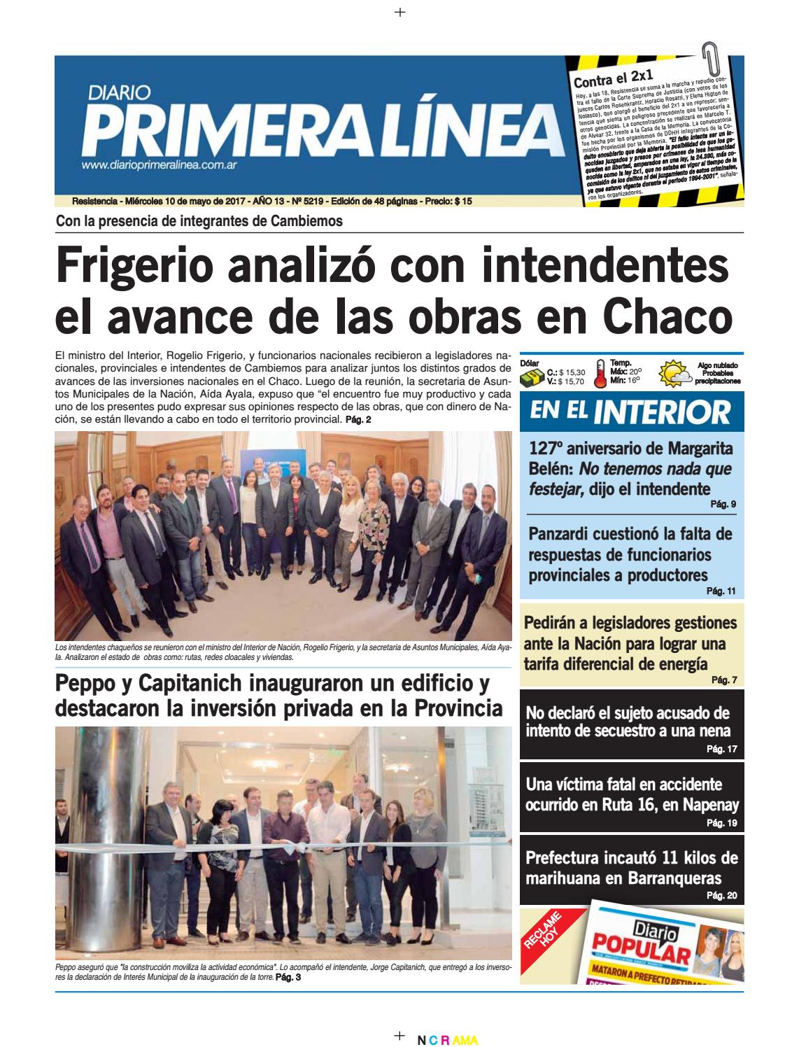 Primera Línea 5219 10 05 17 by Diario Primera Linea - Issuu