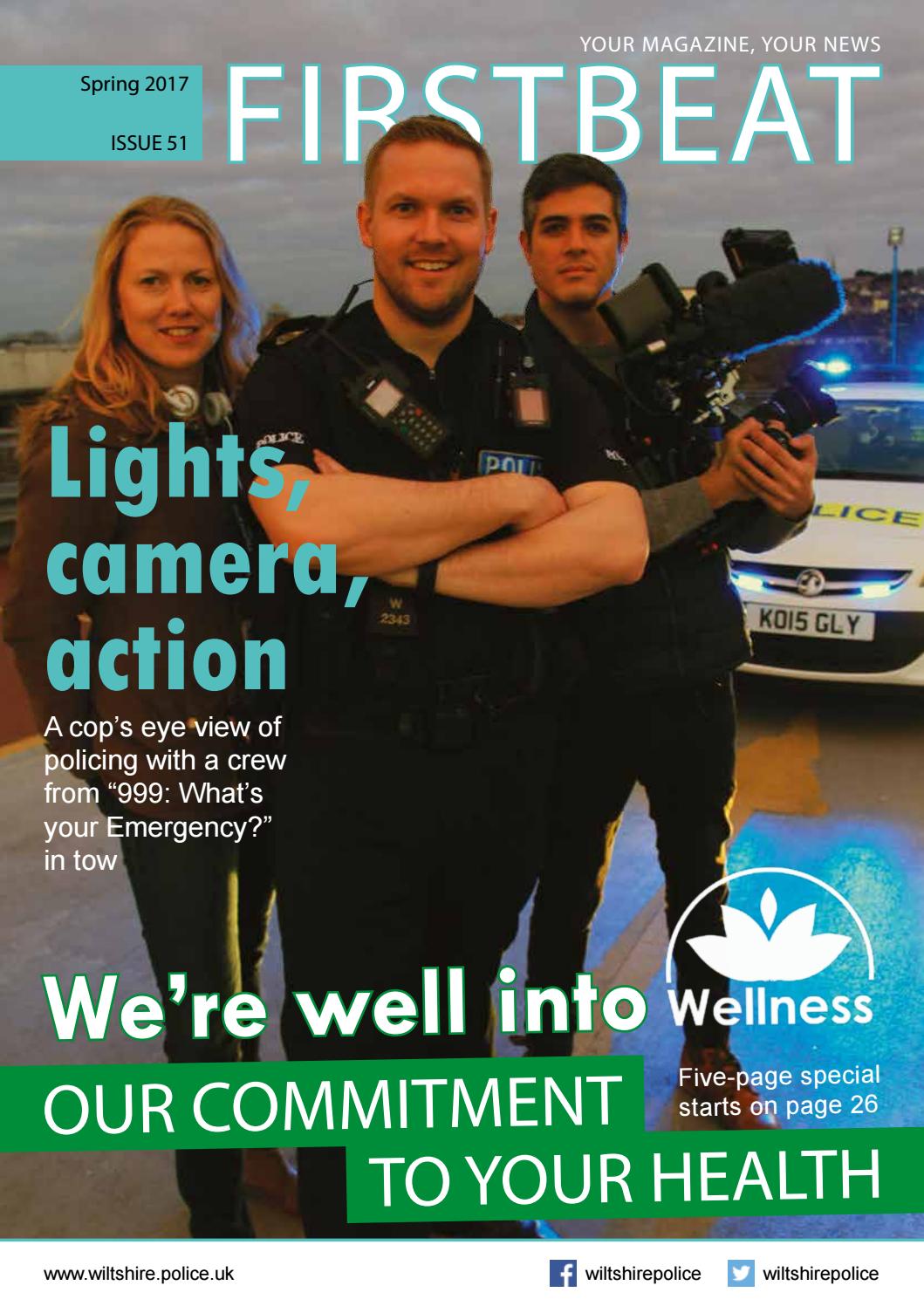 firstbeat spring 2017 by wiltshire police corporate letters of thank you