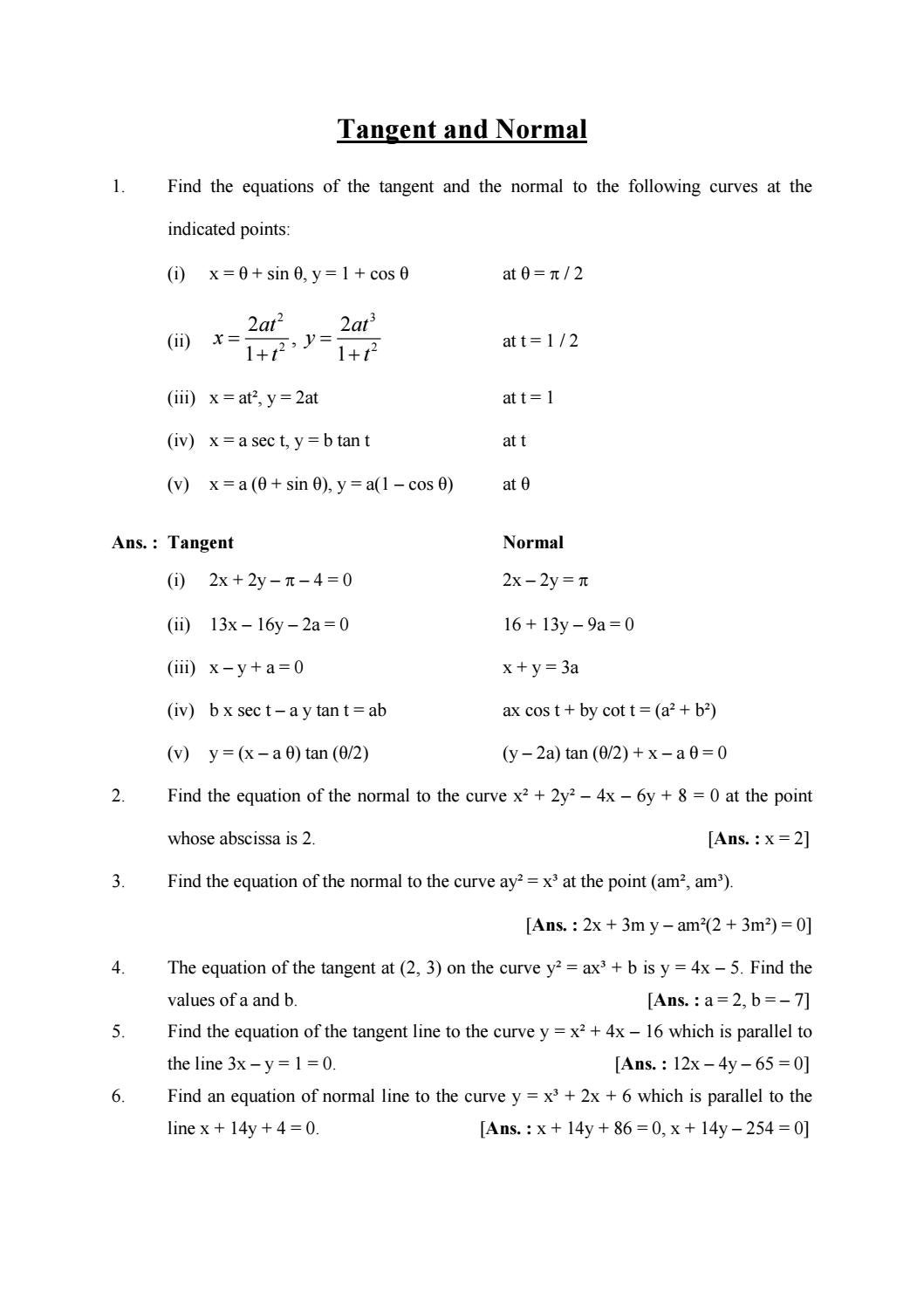 worksheets-on-tangent-normal-22-09-15-by-ib-elite-tutor-issuu