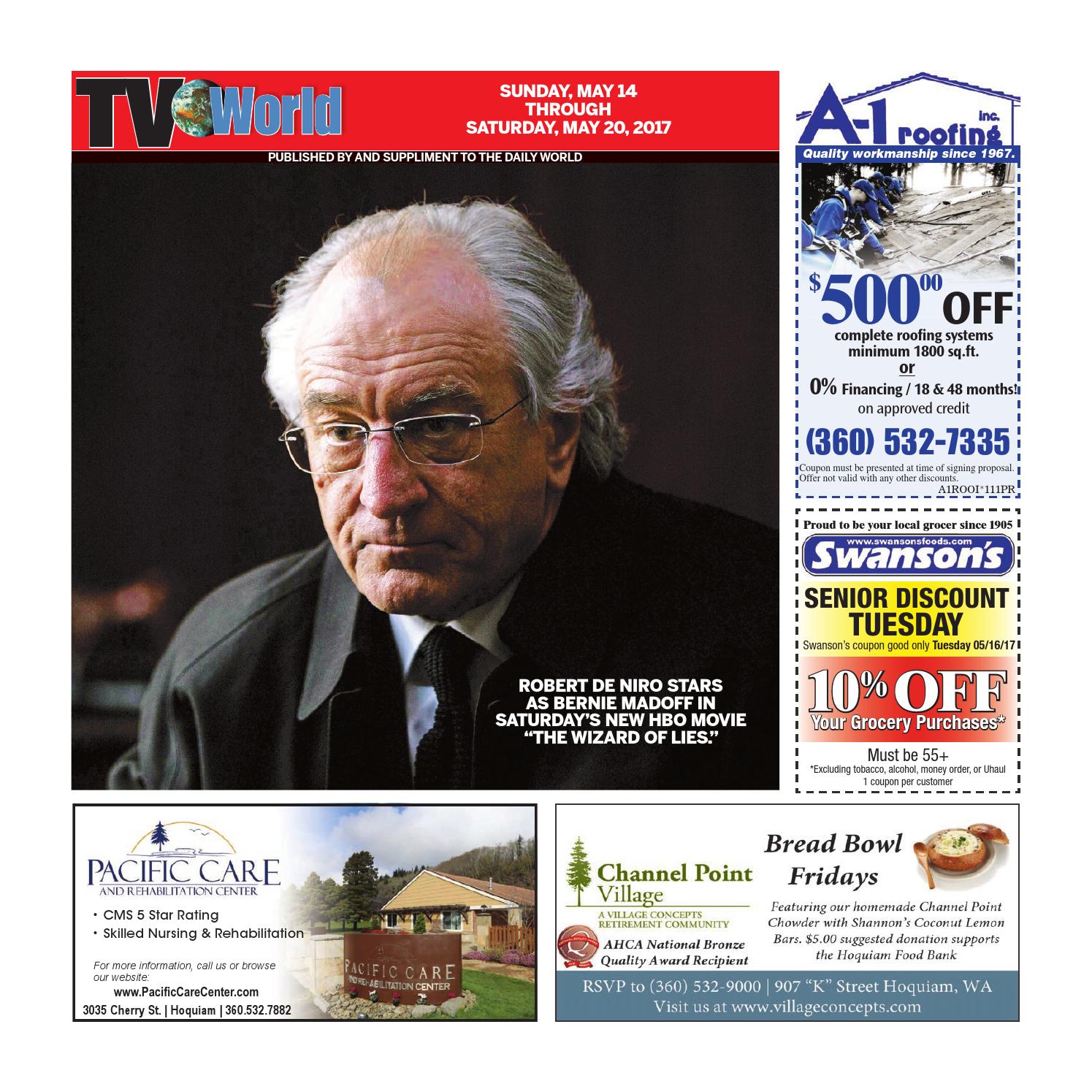 Aberdeen Daily World - TV World - TV World - May 14-20, 2017 by Sound  Publishing - Issuu