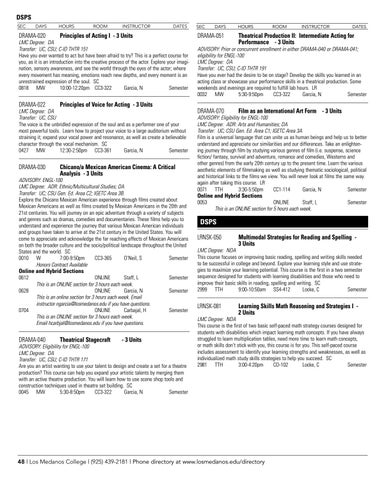 Fall 2017 LMC Schedule of Classes by Los Medanos College - Issuu