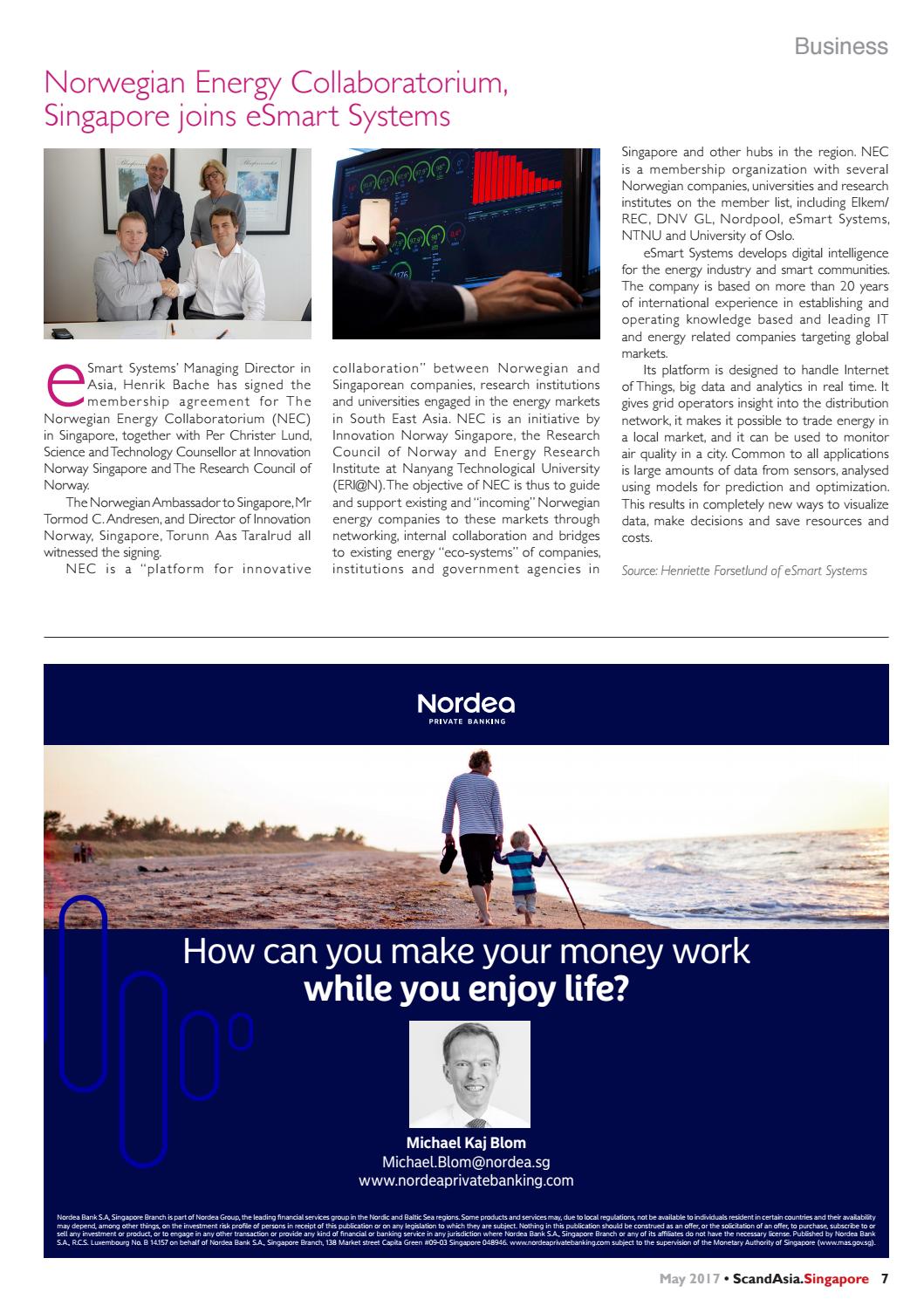 Scandasia Singapore May 2017 By Scandinavian Publishing Co Ltd