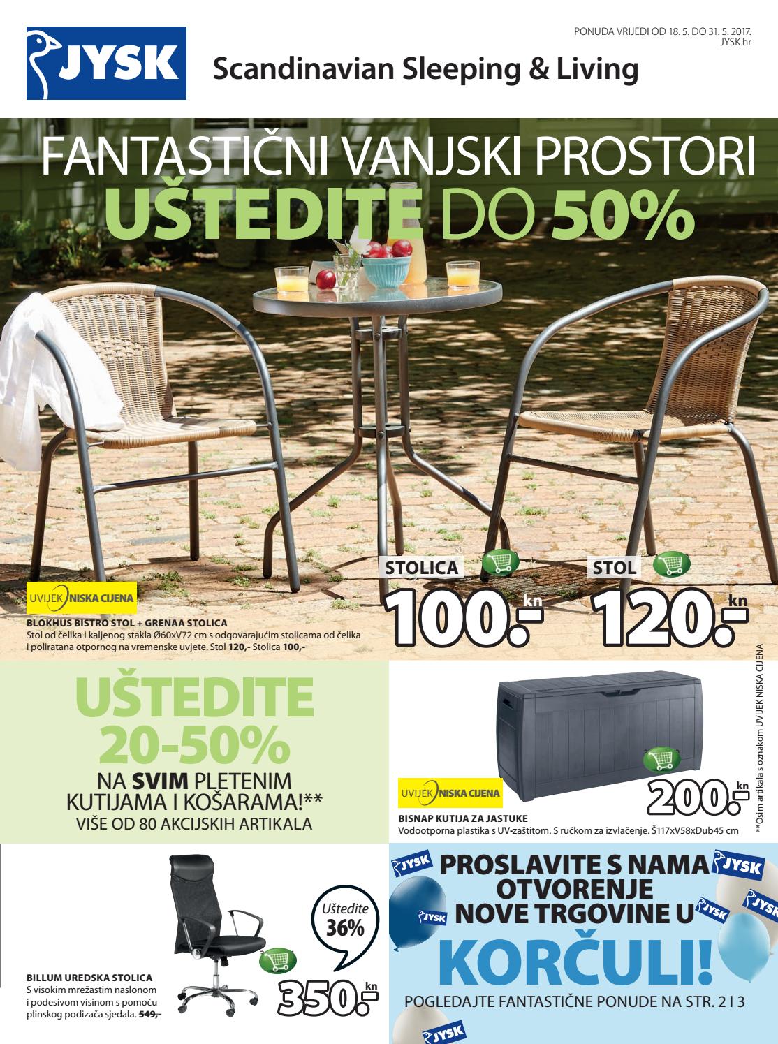 Jysk hrvatska katalog od 18 31 05 2017 by Catalog.hr Issuu
