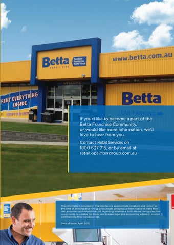 Betta Home Living 家具目录 · Franchise Opportunity document 第 10 页