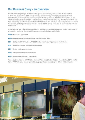 Betta Home Living 家具目录 · Franchise Opportunity document 第 3 页
