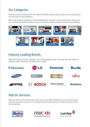 Betta Home Living 家具目录 · Franchise Opportunity document 第 5 页