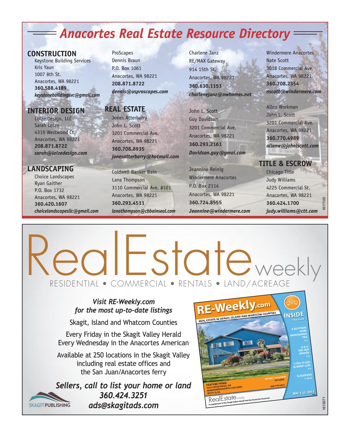 2017 ANACORTES REAL ESTATE ON THE MOVE by Skagit Publishing - Issuu 2017 ANACORTES REAL ESTATE ON THE MOVE by Skagit Publishing - Issuu