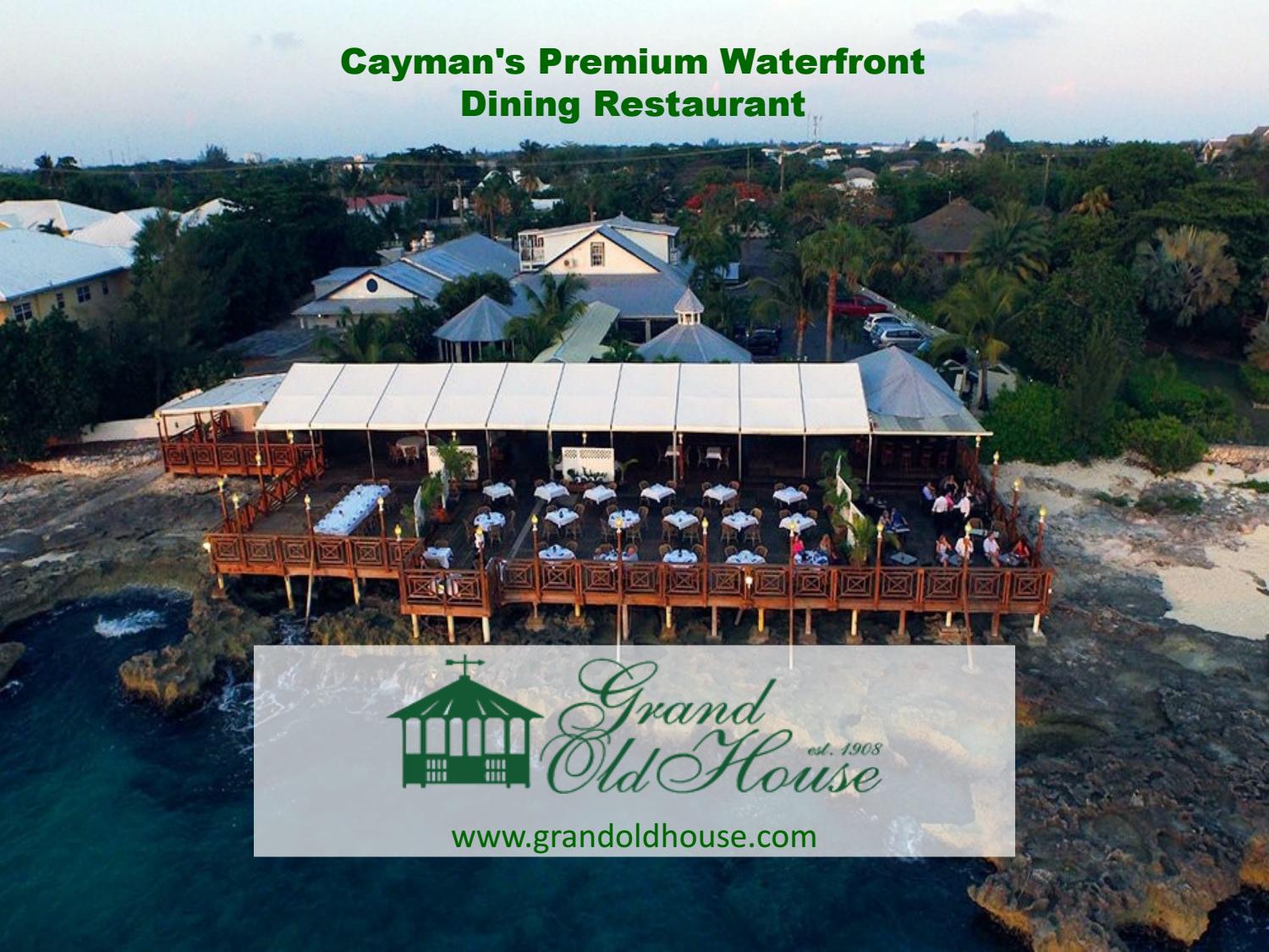 One of the best wedding venues in the Cayman Islands by Grand Old House