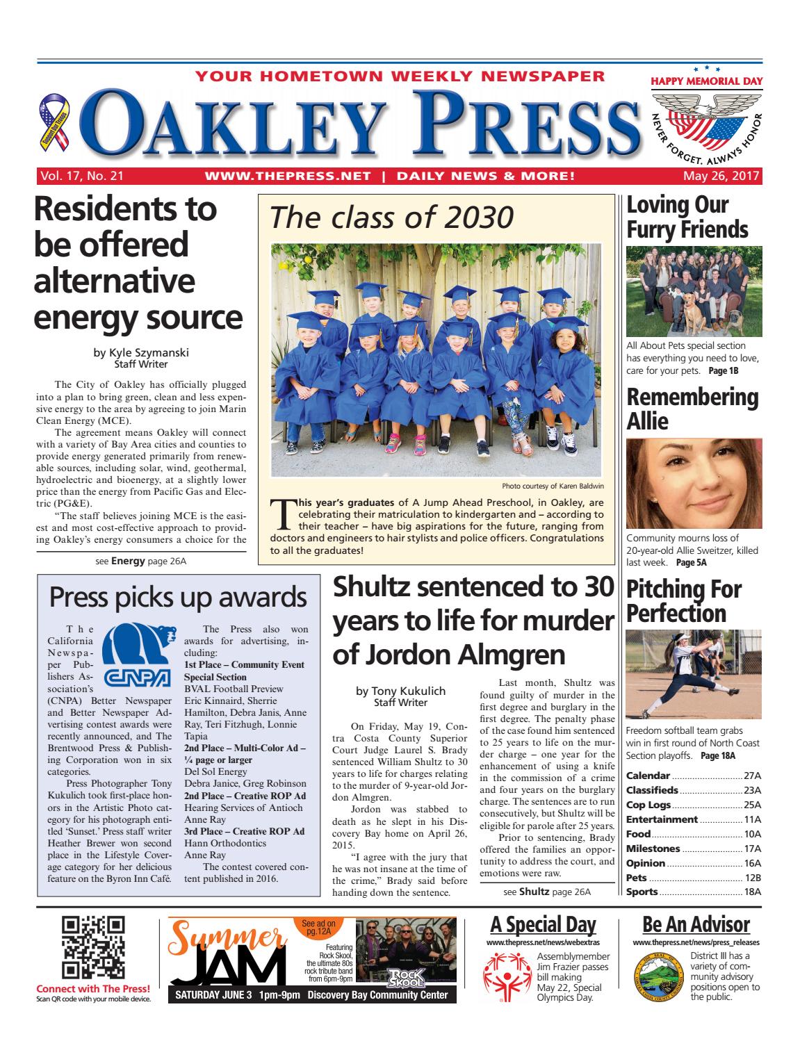Oakley Press 05.26.17 by Brentwood Press & Publishing - Issuu