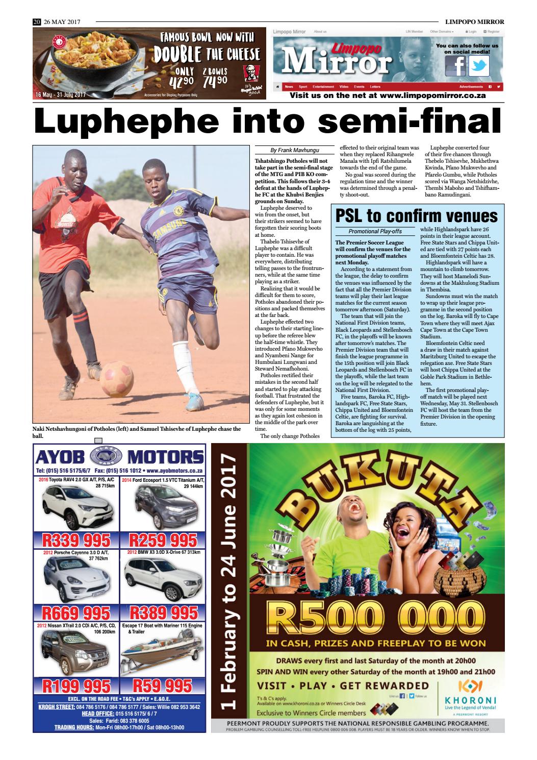 26 may 2017 Limpopo Mirror by Issuu