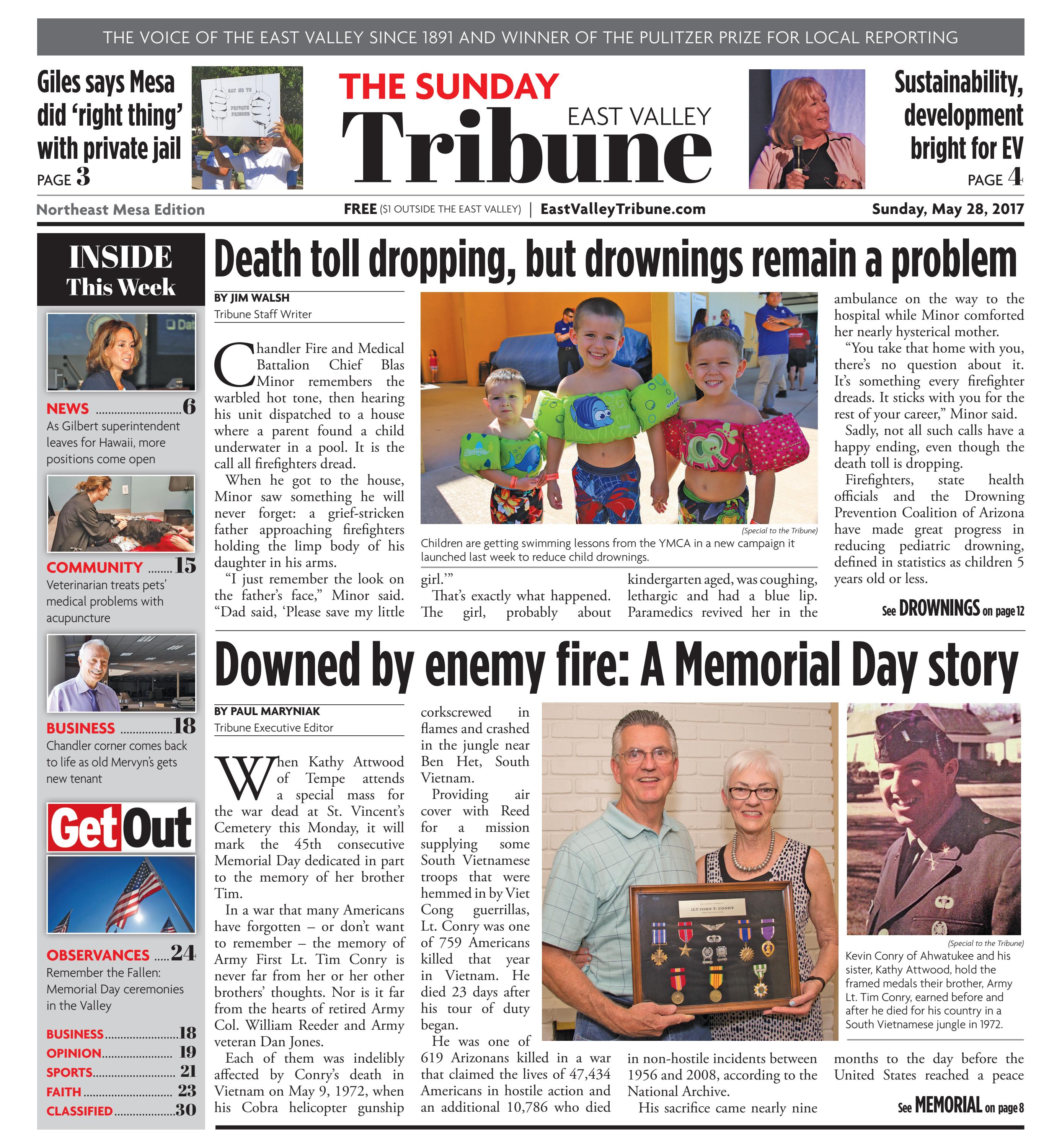 East Valley Tribune Northeast Mesa Edition May 28 2017 By