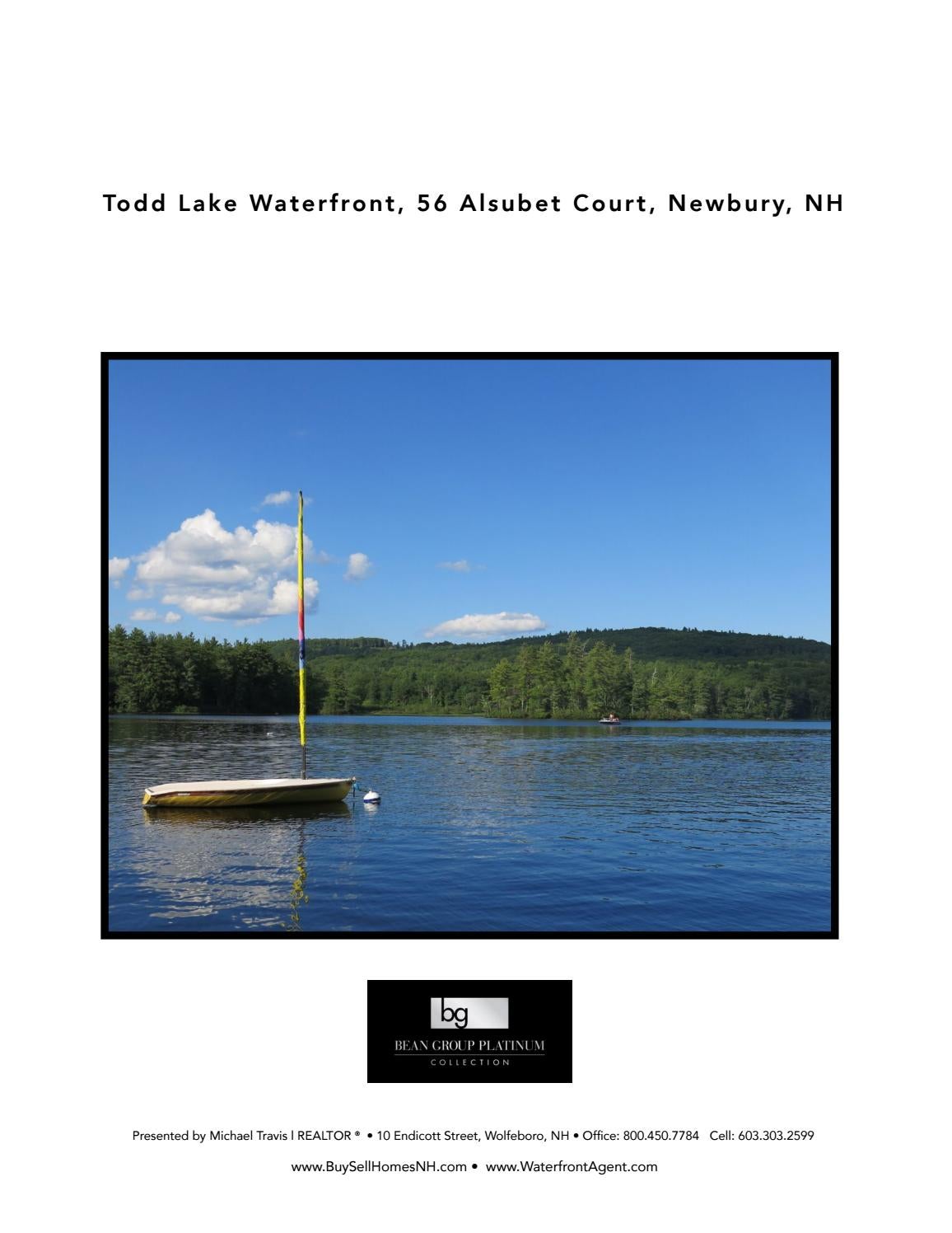 Todd Lake Waterfront by New Hampshire's Finest Real Estates Issuu
