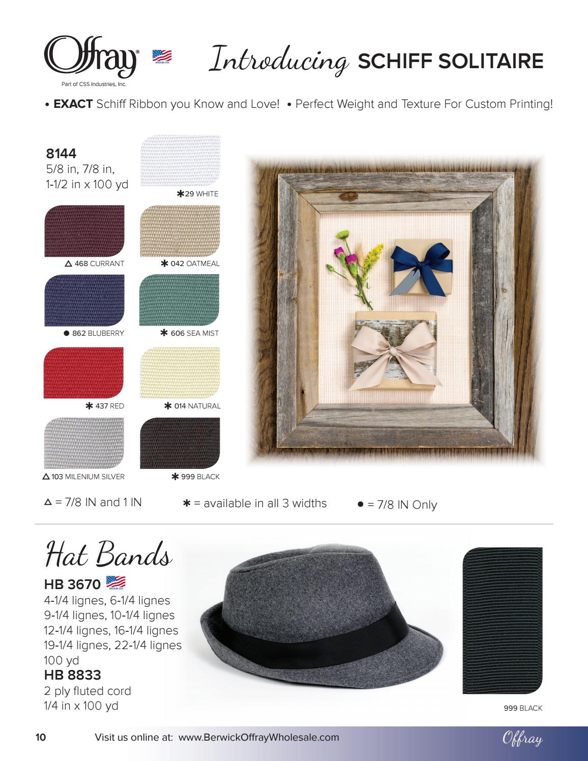 2017 Berwick Offray Hampshire Paper Wholesale Catalog by CSS Industries