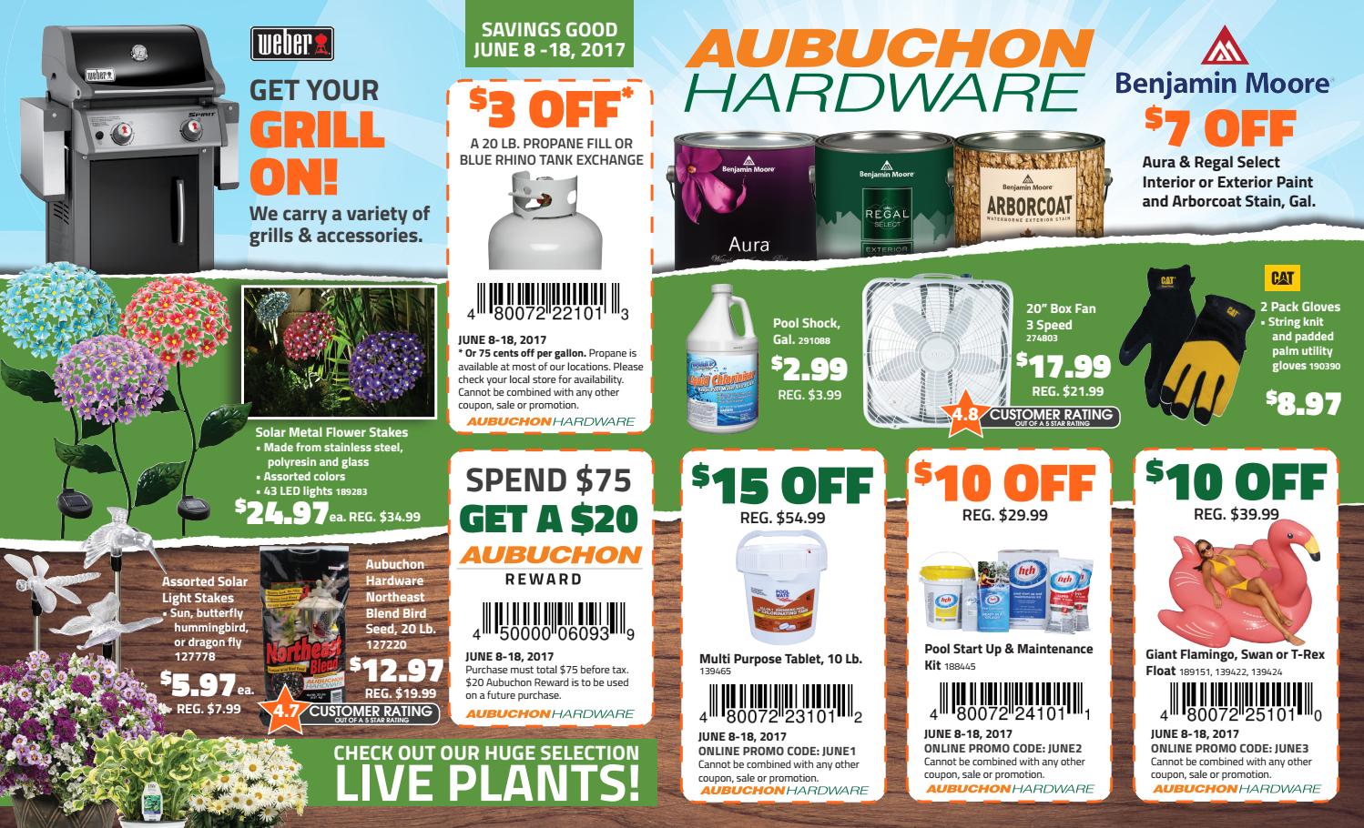 June 2017 Sale Flyer by Aubuchon Hardware - Issuu