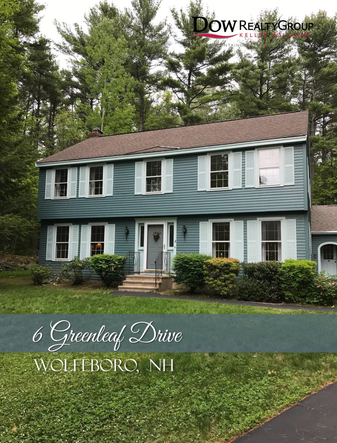 6 Greenleaf Drive, Wolfeboro NH by The Dow Group 1 in NH Issuu