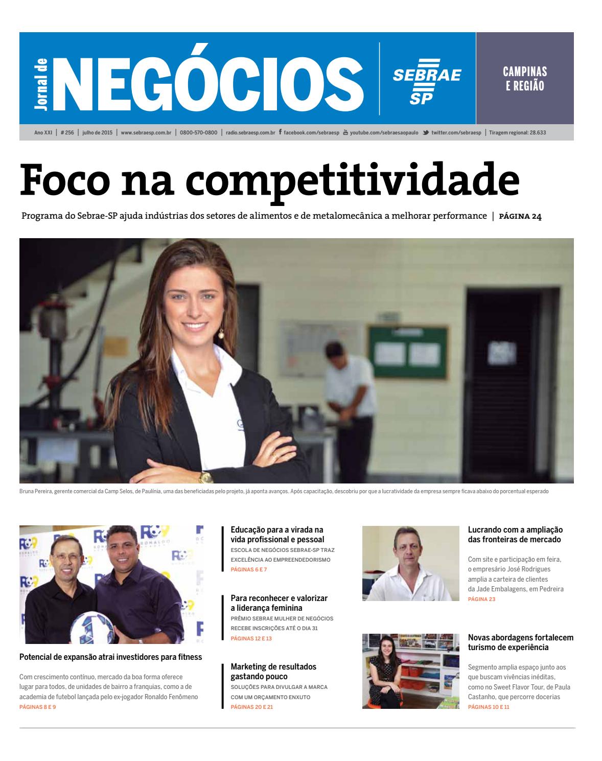 Jornal De Neg Cios Sebrae Sp Julho De 2015 Campinas E Regi O By Jornal De Neg Cios Sebrae Sp Julho De 2015 Campinas E Regi O By