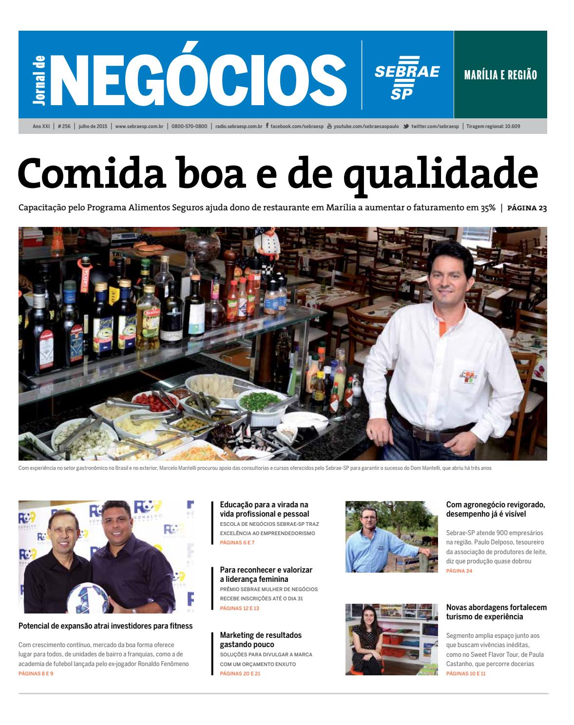 Jornal De Neg Cios Sebrae Sp Julho De 2015 Mar Lia E Regi O By Jornal De Neg Cios Sebrae Sp Julho De 2015 Mar Lia E Regi O By