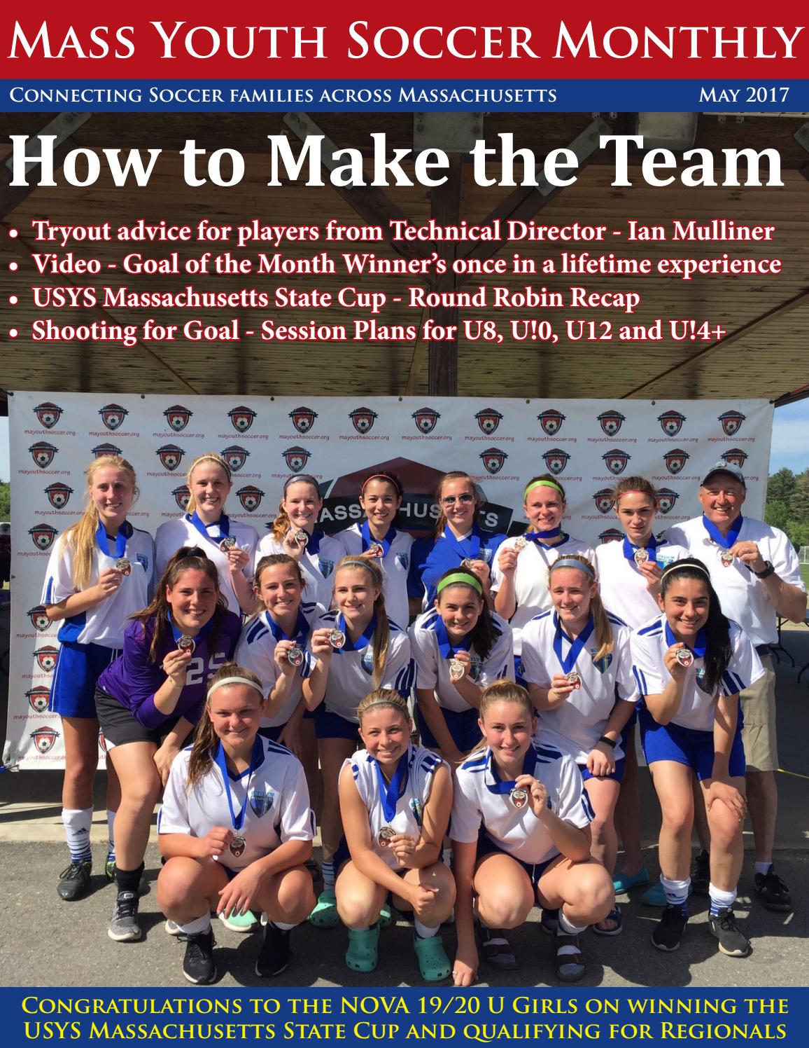 Mass Youth Soccer Monthly May 2017 by Massachusetts Youth Soccer Issuu