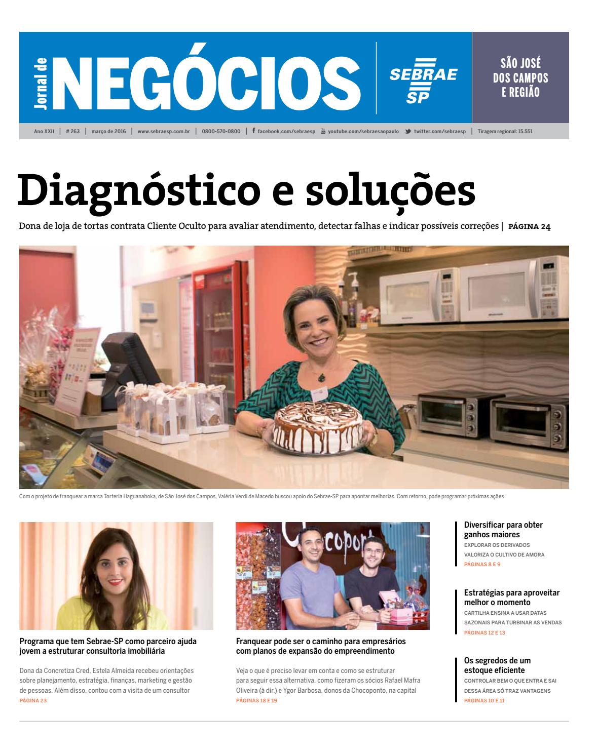 Jornal De Neg Cios Sebrae Sp 01 De Mar O De 2016 S O Jos Campos Jornal De Neg Cios Sebrae Sp 01 De Mar O De 2016 S O Jos Campos