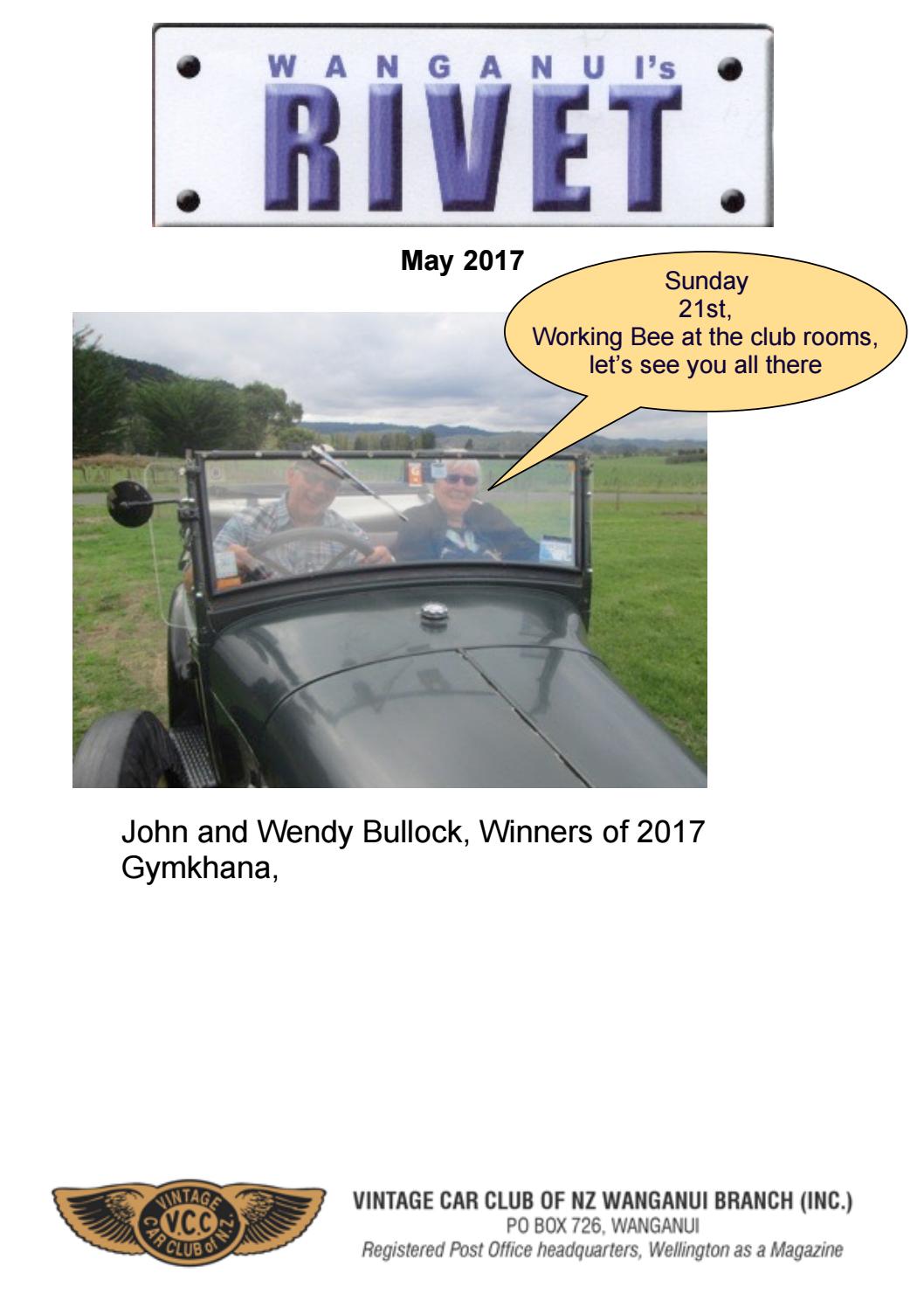 Wanganui VCC June 2017 by Vintage Car Club of New Zealand Issuu