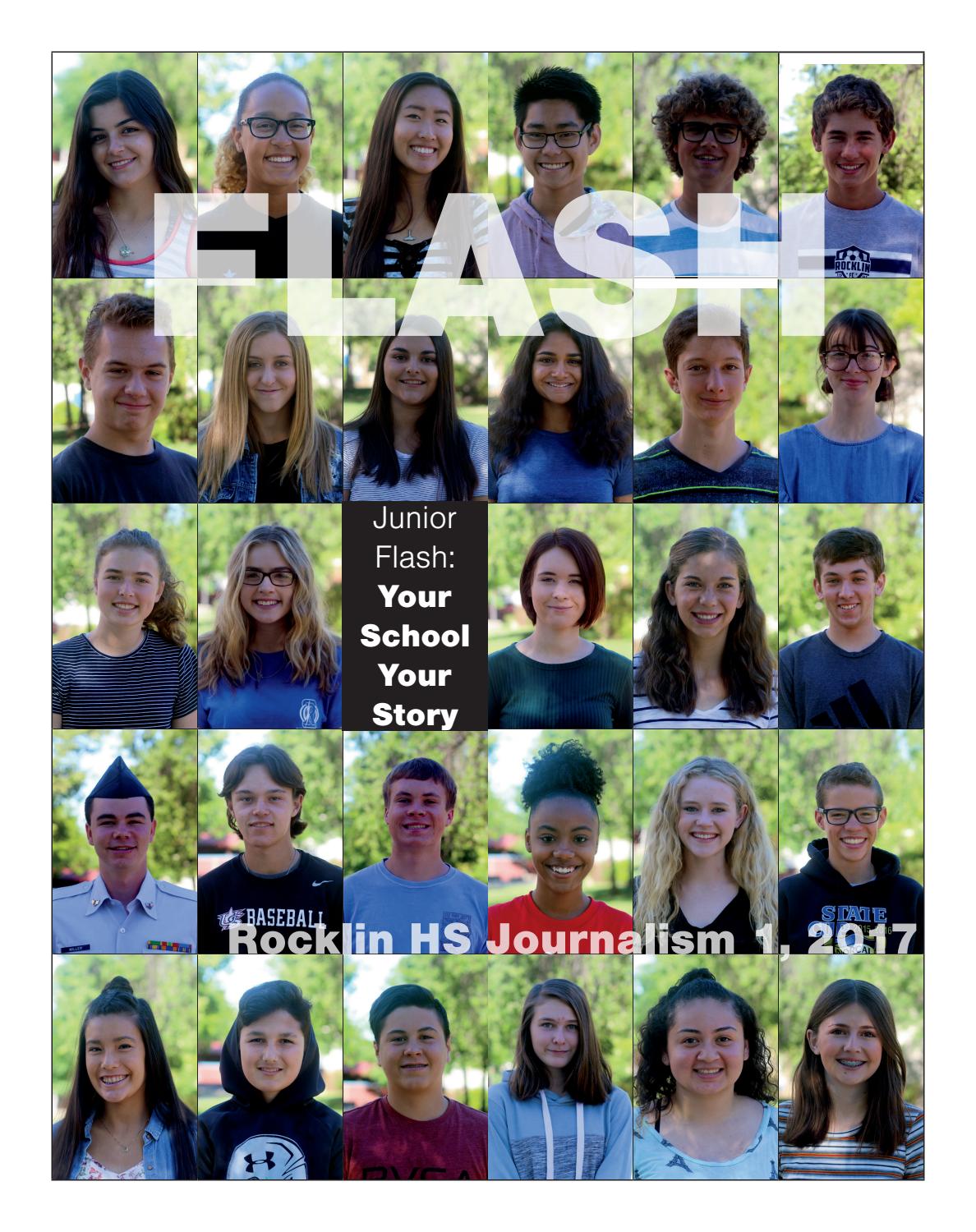 Rocklin High School Flash Journalism 1 17 by Rocklin High School