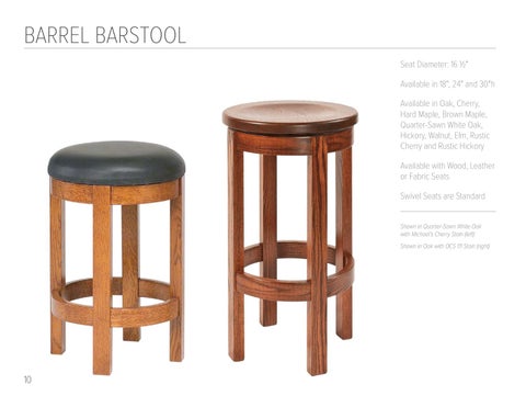 E & G Amish Furniture 2017 RH Yoder 椅 目录 / Dining Chairs / E&G Amish 家具 第 10 页