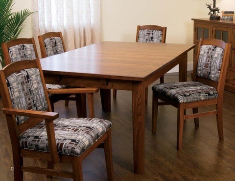 E & G Amish Furniture 2017 RH Yoder 椅 目录 / Dining Chairs / E&G Amish 家具 第 12 页