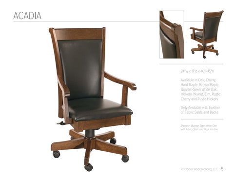 E & G Amish Furniture 2017 RH Yoder 椅 目录 / Dining Chairs / E&G Amish 家具 第 5 页