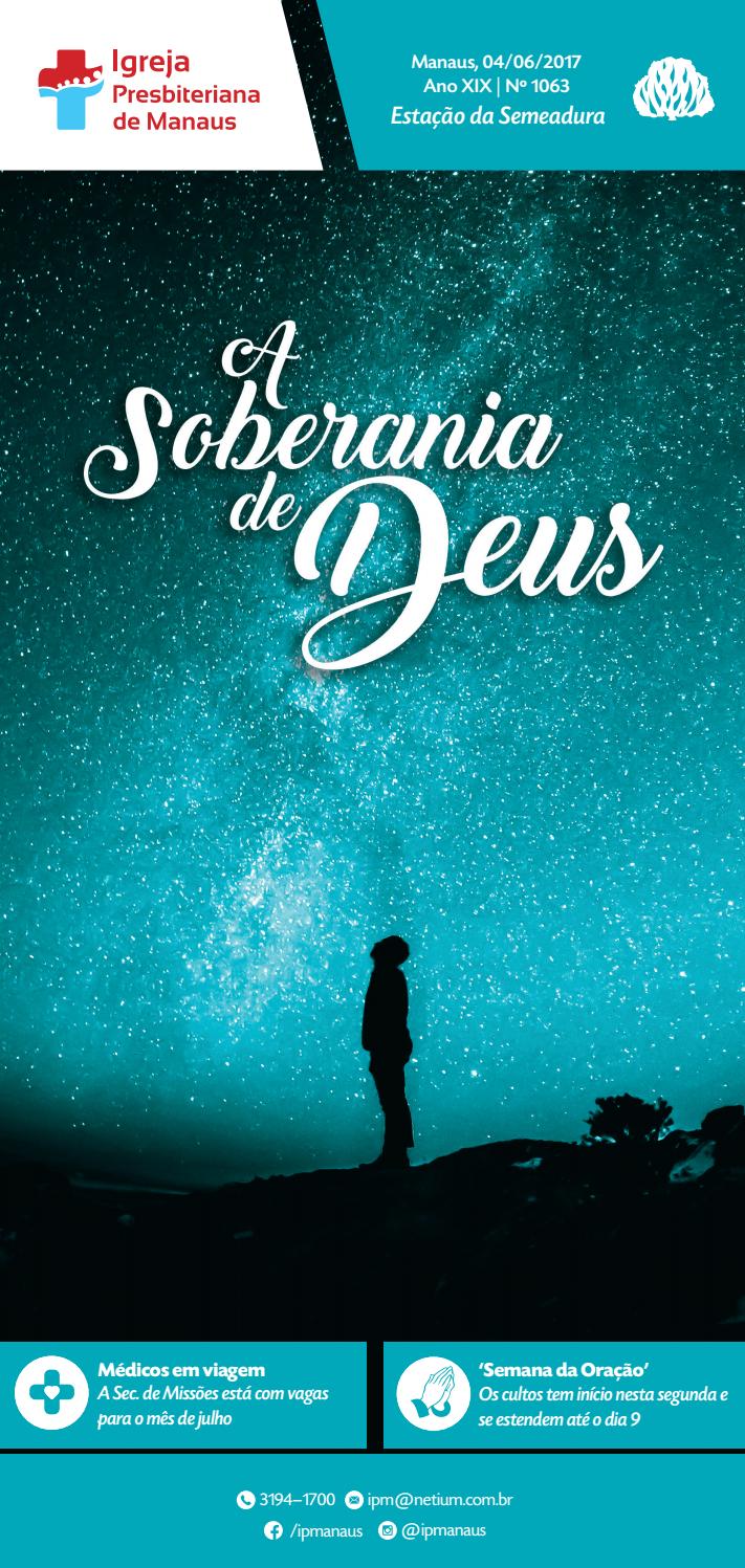 A Soberania de Deus edição 1063 by IPManaus Issuu