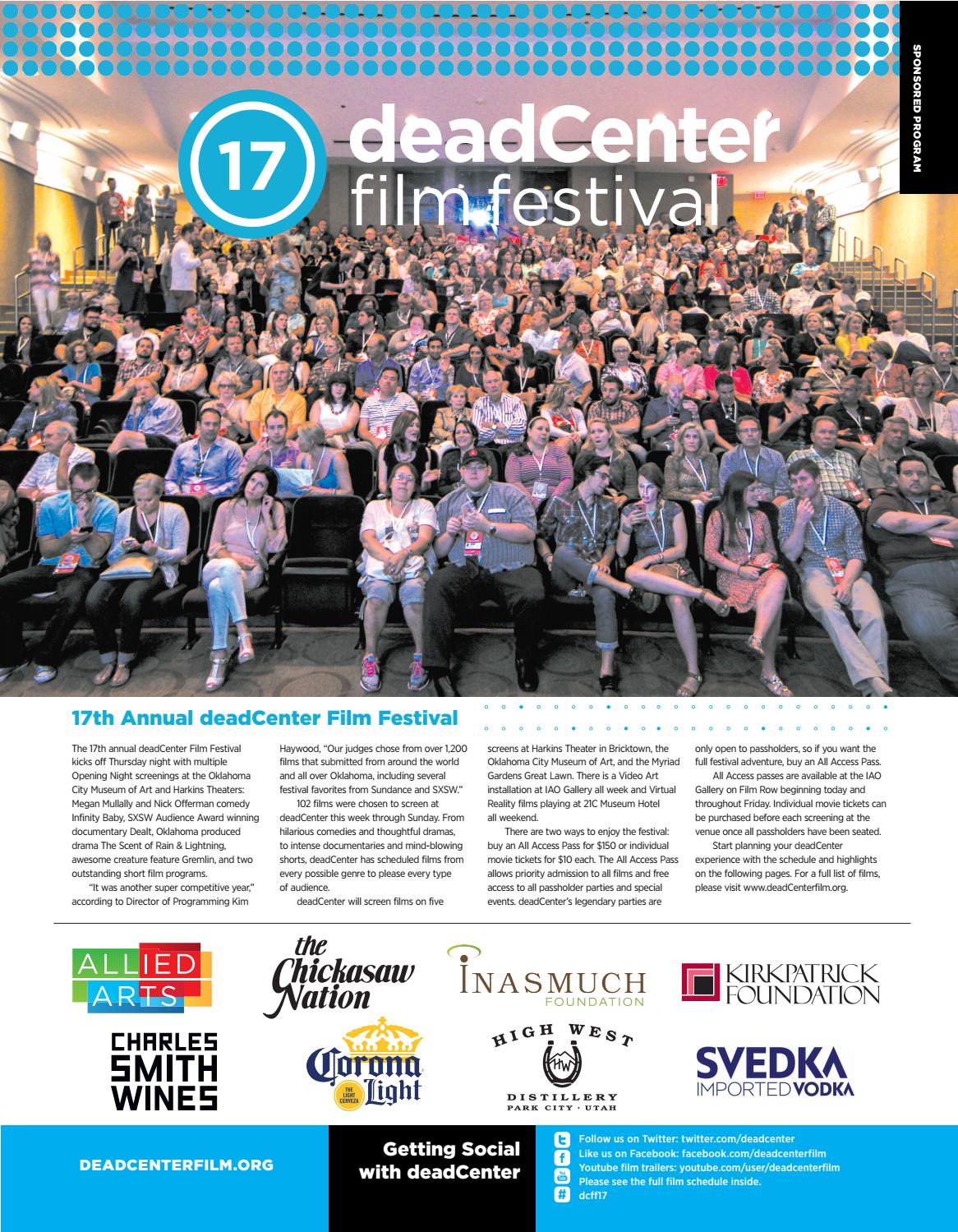 deadCenter Film Festival Program by Oklahoma Gazette Issuu