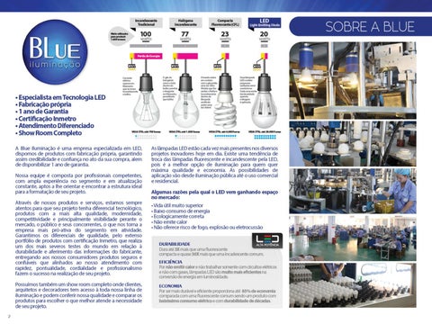 Henrique Voinschi Lantin 灯饰目录 · Catalogo Blue 照明 2017 v10 第 2 页