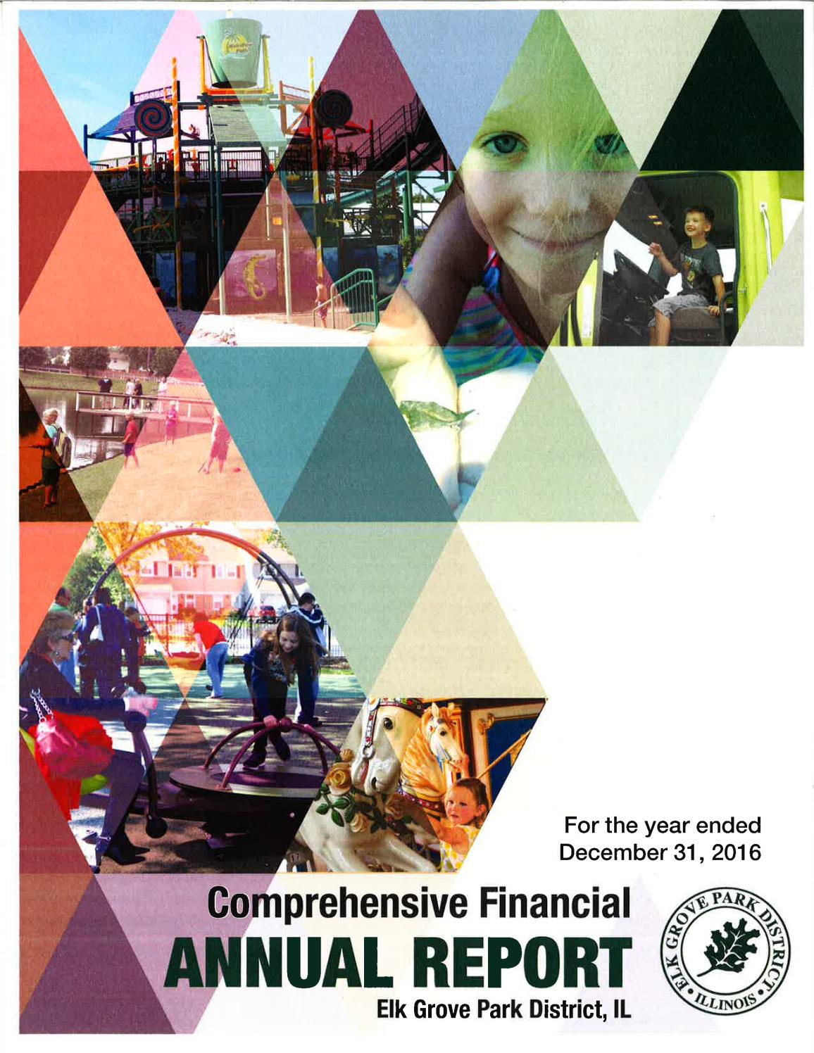 Elk Grove Park District Comprehensive Financial Annual Report 2016 By 