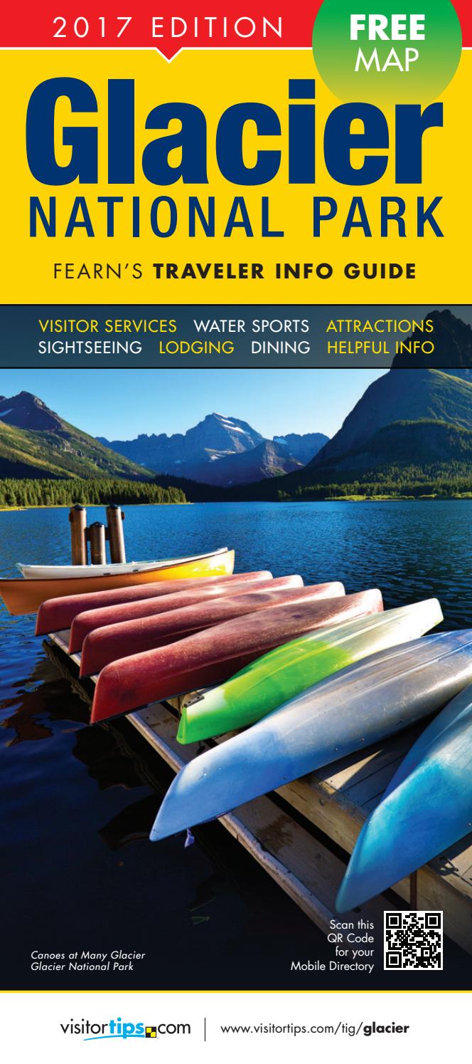 2017 Glacier National Park Traveler Info Guide by Certified Folder