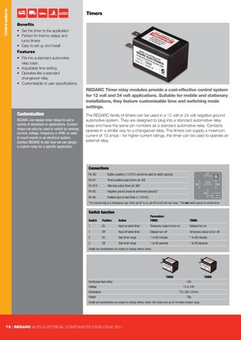 REDARC Auto-Electrical Components Catalogue 2017 by REDARC Electronics ...