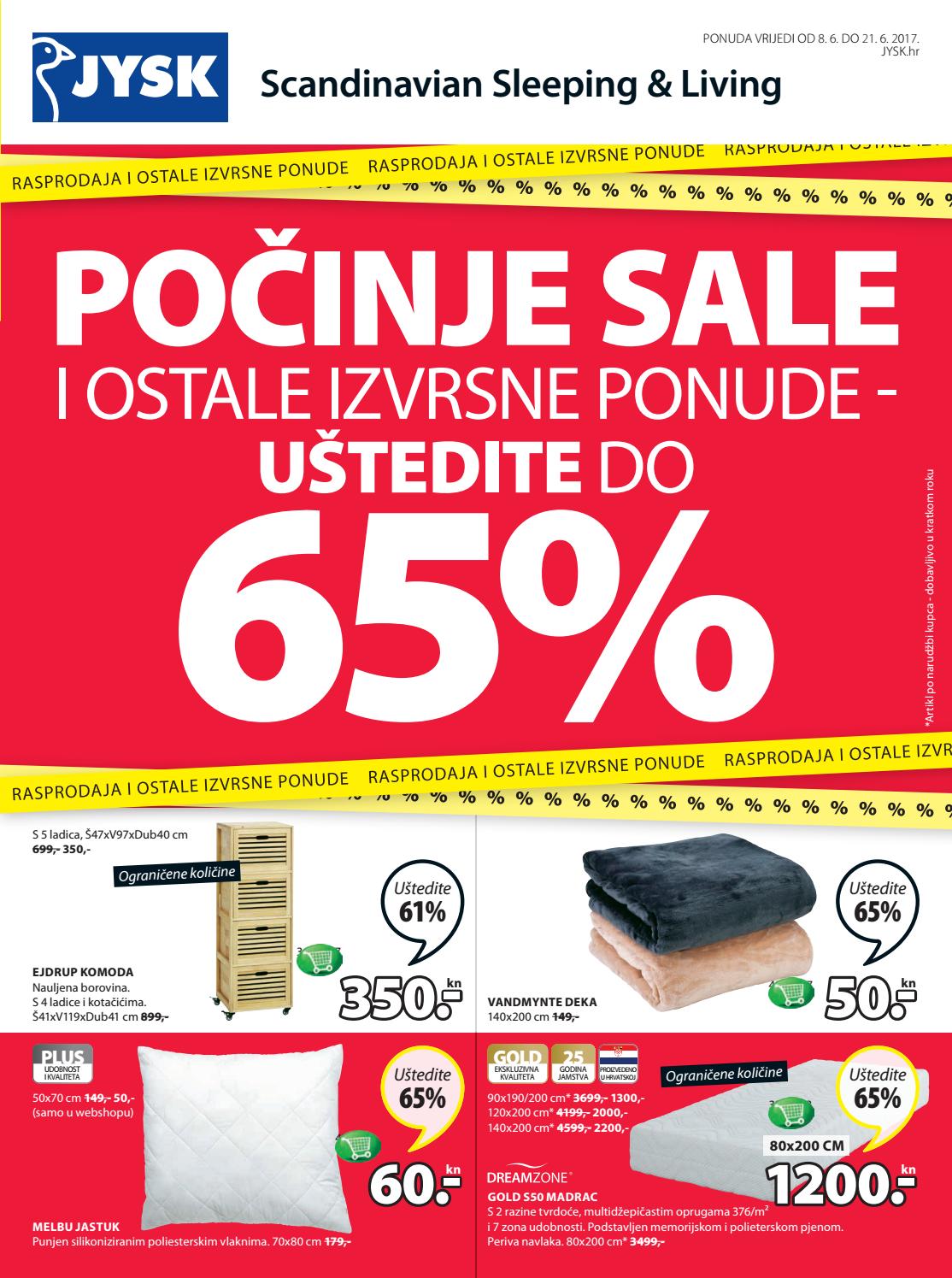 Jysk hrvatska katalog od 08 21 06 2017 by Catalog.hr Issuu