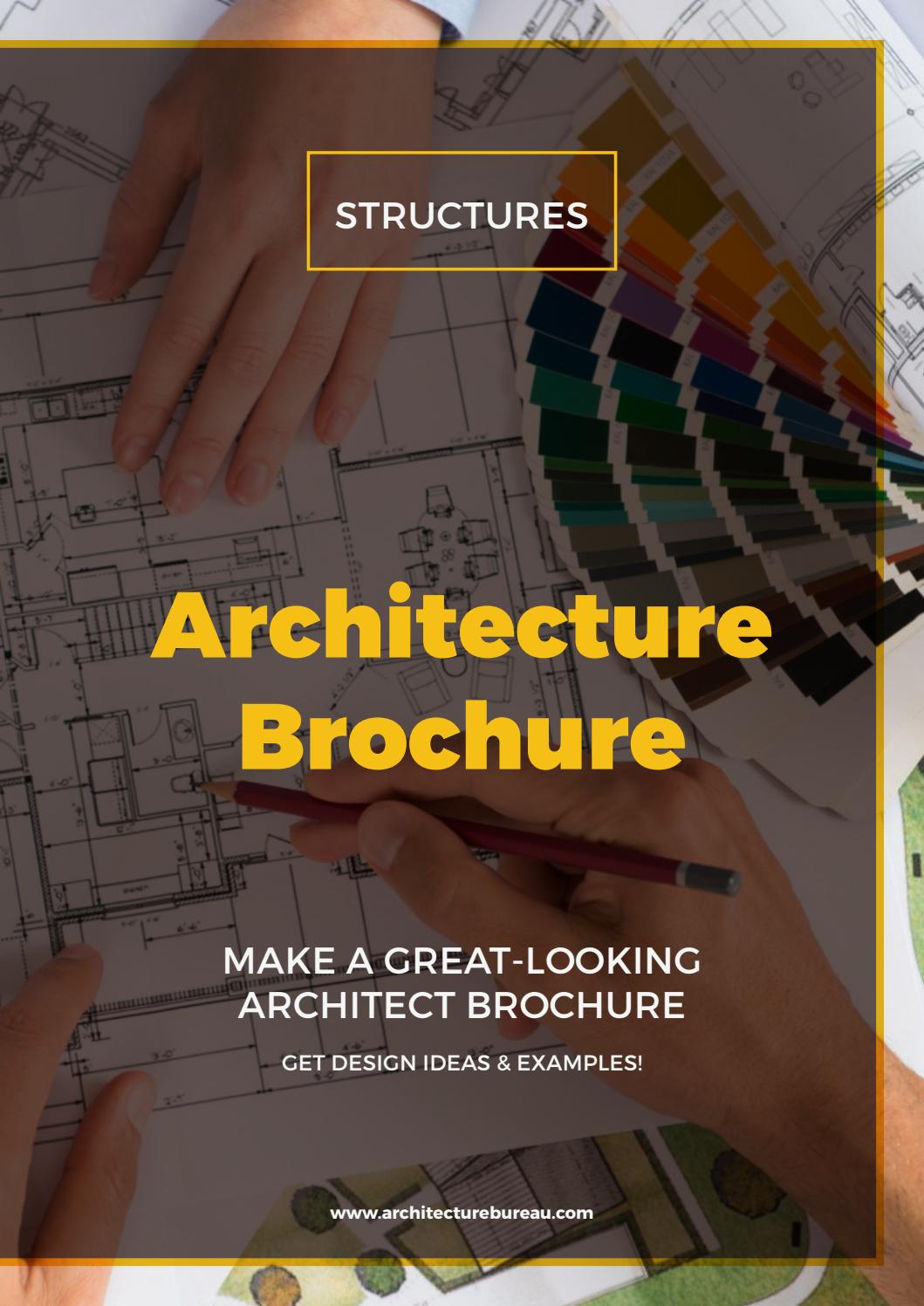 Architecture Brochure Layout by Refresh | Studio - Issuu