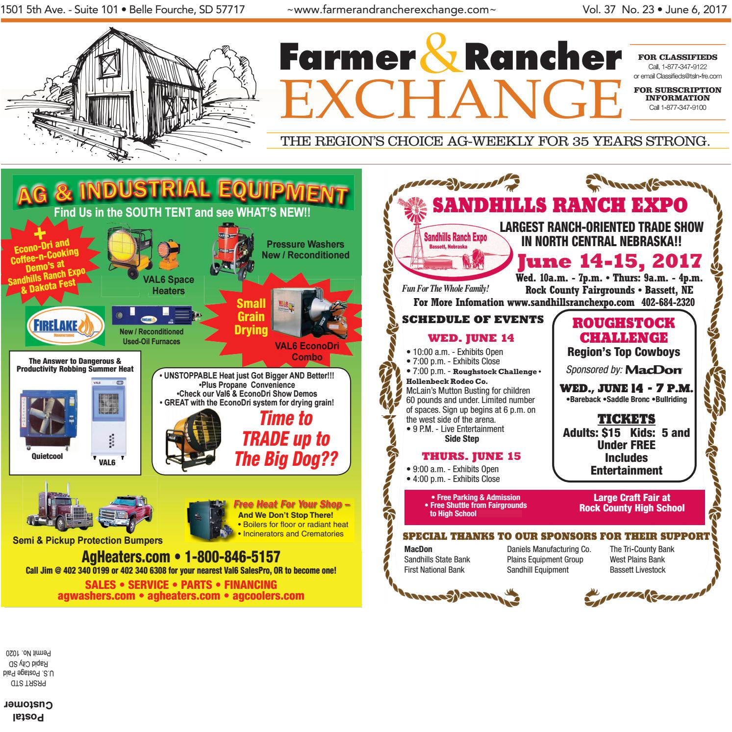 Farmer and Rancher Exchange 6/6/17 by TriState Livestock News Farmer