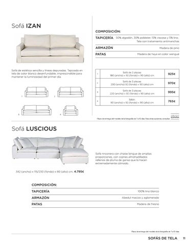 André Gonçalves 家具目录 · El Corte Inglés Directorio 德文 Muebles 第 11 页