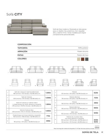 André Gonçalves 家具目录 · El Corte Inglés Directorio 德文 Muebles 第 17 页