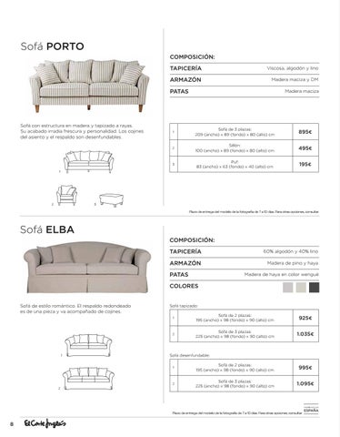 André Gonçalves 家具目录 · El Corte Inglés Directorio 德文 Muebles 第 8 页