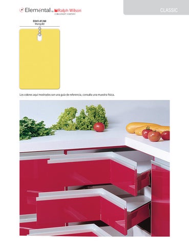Wilsonart 家具目录 · Catalogo Eleméntal 第 10 页